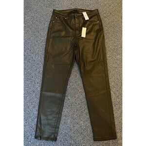 NWT Ann Taylor Skinny Curvy Fit Modal Polyester Black Size 8 Petite New